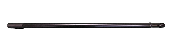 Bezem Hard PVC 2 delig telescoop steel