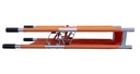 Brancard dubbel VB alu, DIN 13024 (K) opgevouwen 104 x 15 x 14,5 cm, 9 kg