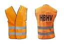 Veiligheidsvest met opdruk H-BHV oranje mt: XXL