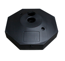 Afzetpalen (6 stuks) met 22m. Ketting Rood/Wit, incl. voetstukken