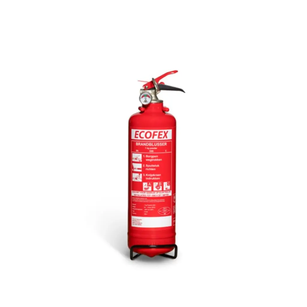 Ecofex Poederblusser ABC | 1 kg | 8A 55B C
