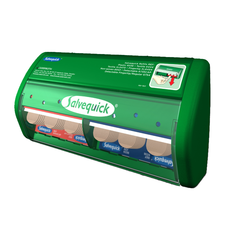 Salvequick Pleisterdispenser | Incl. 6036 en 6444 navulling
