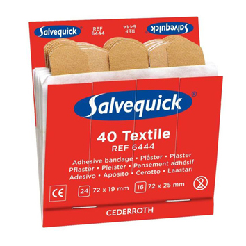 Salvequick navulling 6444 | Katoen | 6 navullingen