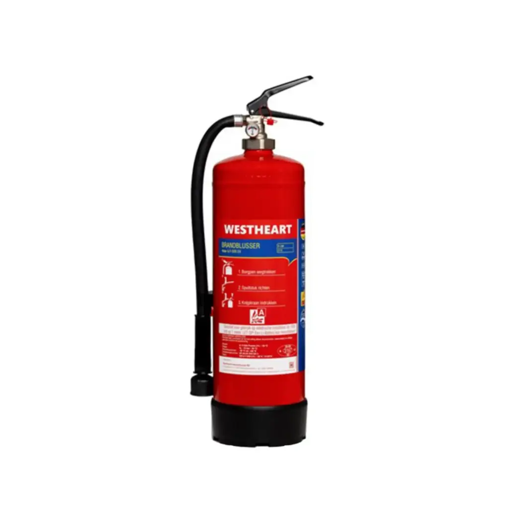 Westheart PFAS vrije Schuimblusser |Vorstbestendig |  6 L | A + Lithium