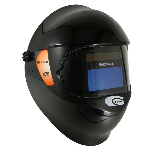 [454066004] Climax Lashelm 420 | Zwart | Automatisch scherm