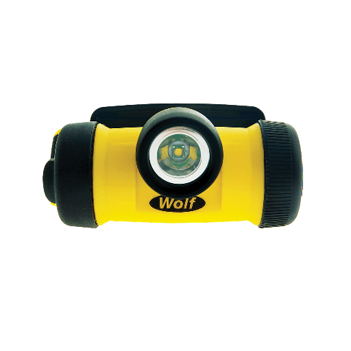[604022001] Wolf Hoofdlamp HT-650 | ATEX zone 0, 1 en 2 | Incl. batterijen