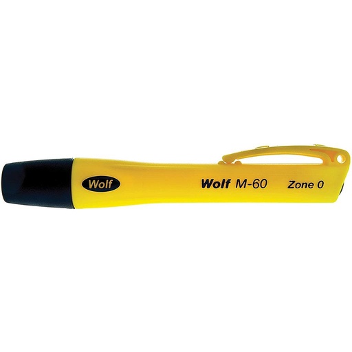[602022008] Wolf mini Zaklamp M-60 | ATEX zone 0, 1 en 2 | Incl. batterijen