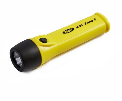 [602022038] Wolf Zaklamp M-85 | ATEX Zone 0 | Incl. batterijen