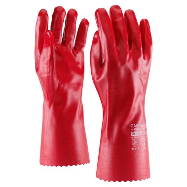 [455066017] Chemisch bestendige Werkhandschoen Cat. 3 | PVC | maat 10,5 | 35 cm