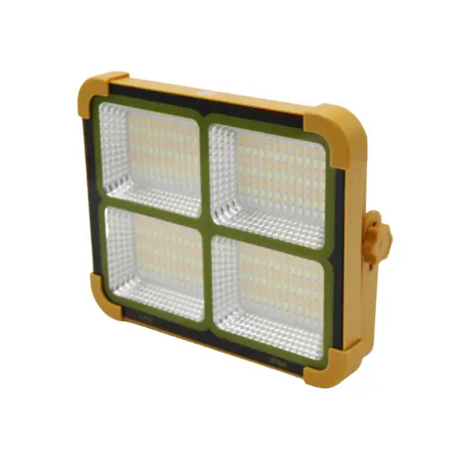 [602022046] TETRA oplaadbare LED Werklamp TWL-500 | Met magneet en zonnepaneel | Incl. oplader