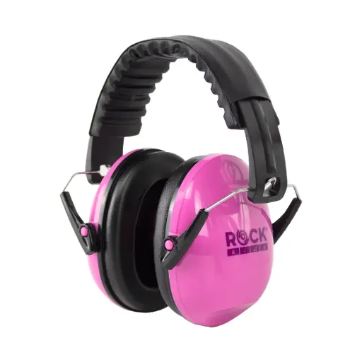 [453066010] Rock Oorkappen kind | 27 dB | Roze