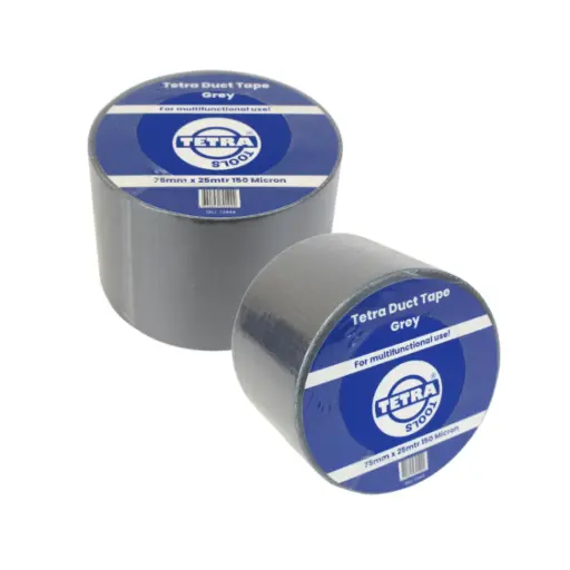 [102022116] TETRA Duct Tape | 75 mm x 25 m | Grijs